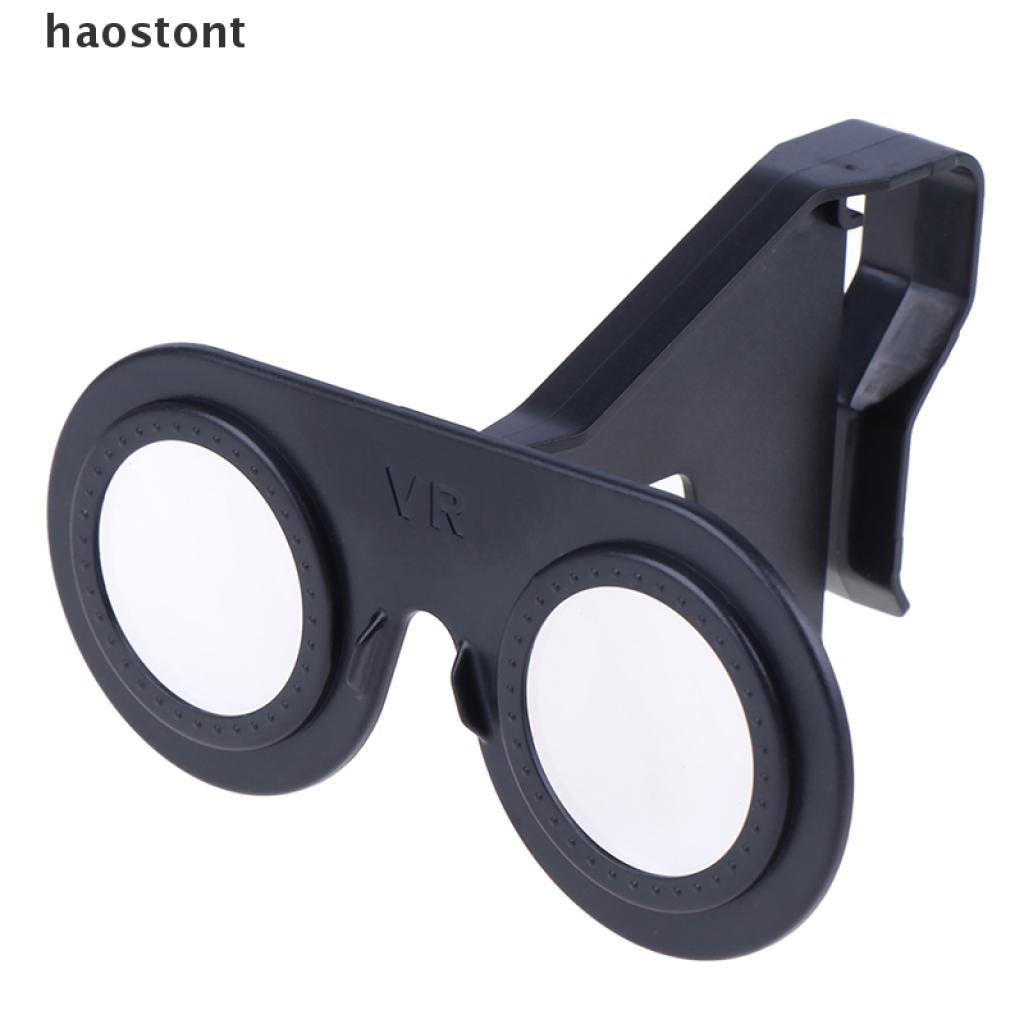 [haostont] แว่นตาเสมือนจริง 3D VR สมาร์ทโฟน IOS Android ขนาดเล็ก แบบพกพา พับได้