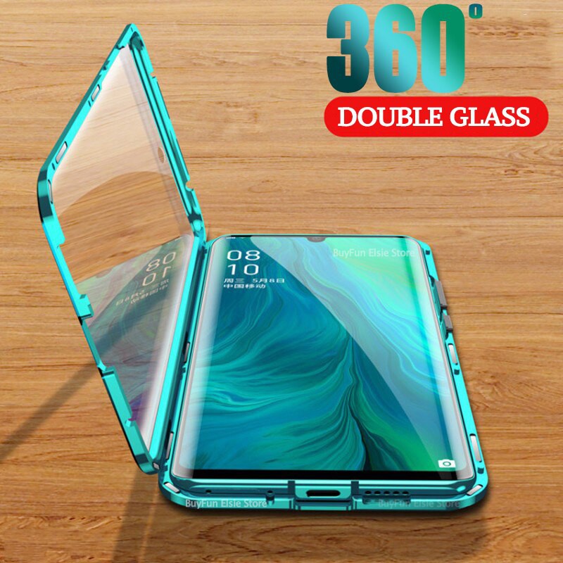 เคสโทรศัพท์มือถือแบบแก้ว แม่เหล็ก สองด้าน 360 องศา กันกระแทก สําหรับ iPhone 14 14Pro 14Max 14 Pro Ma