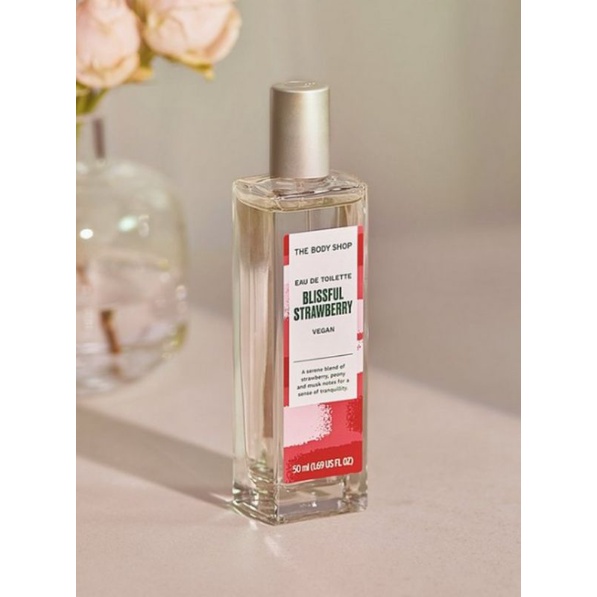 พร้อมส่ง The body shop Blissful Strawberry Eau de Toilette 50ml