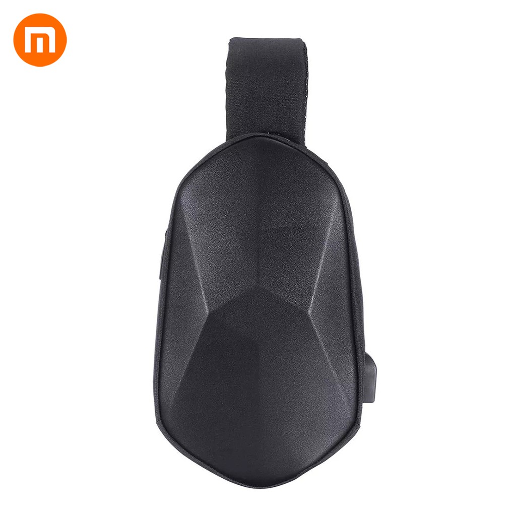 Xiaomi beaborn Polyhedron กระเป๋าเป้สะพายหลังผ้าหนังเทียมกันน้ำ