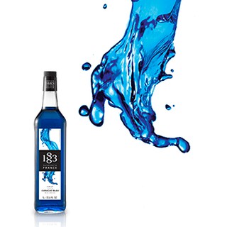 1883 BLUE CURACAO FLAVORED SYRUP 1000 ml.(1883 น้ำเชื่อมกลิ่นบลู คูราโซ 1000 มล.)