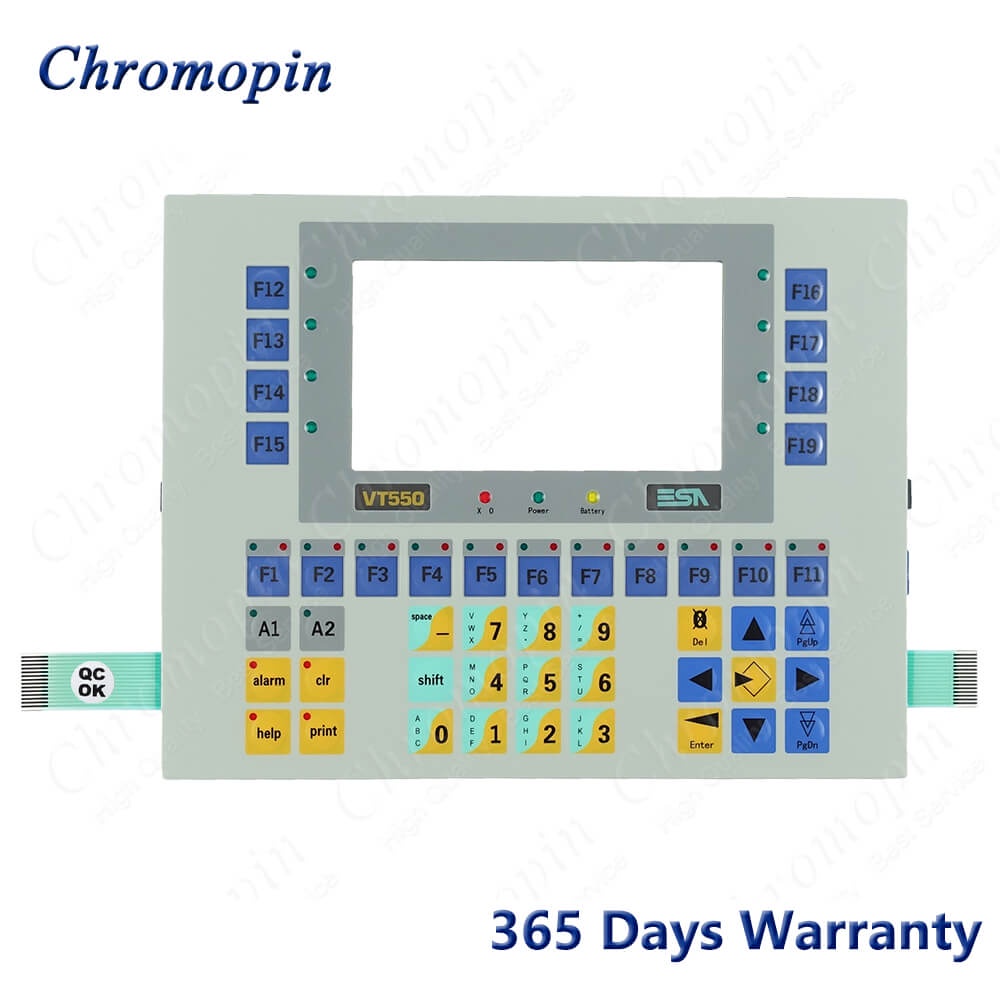 สําหรับ ESA VT550 VT55000P0 แป้นพิมพ์เมมเบรนสวิตช์ปุ่มกดสําหรับ ESA VT550 VT55000P0