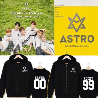 Pre เสื้อฮู้ด Astro ชื่อเมมเบอร์