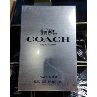 Coach Platinum EDP 100ml กล่องซีล #coach