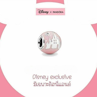 Pandora silver charm**Disney parks ชาร์มปราสาทดิสนีย์