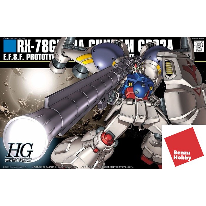 HG 1/144 HGUC GUNDAM GP-02A gp02a Bandai แท้