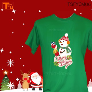 Red Christmasเสื้อคริสต์มาส เสื้อยืดคริสต์มาส เสื้อทีมคริสต์มาส เสื้อลายซานตาครอส เสื้อครอบครัวคริสต์มาส วันคริสต์มาส