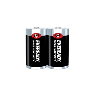 [ช้อปดีมีคืน] EVEREADY ถ่านอัลคาไลน์ ขนาด D จำนวน 2ก้อน Alkaline Battery (Size D)