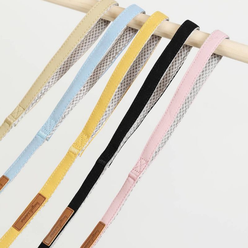 สายจูง Puppy Gallery  สายจูงสุนัข สายจูงแมว สีพาสเทล สีพื้น ไม่มีลาย