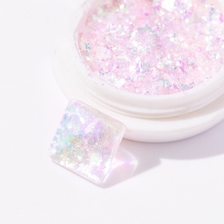 🌈พร้อมส่ง🌈 ฟอยละเอียดออโรร่าAurora ตกแต่งเล็บ