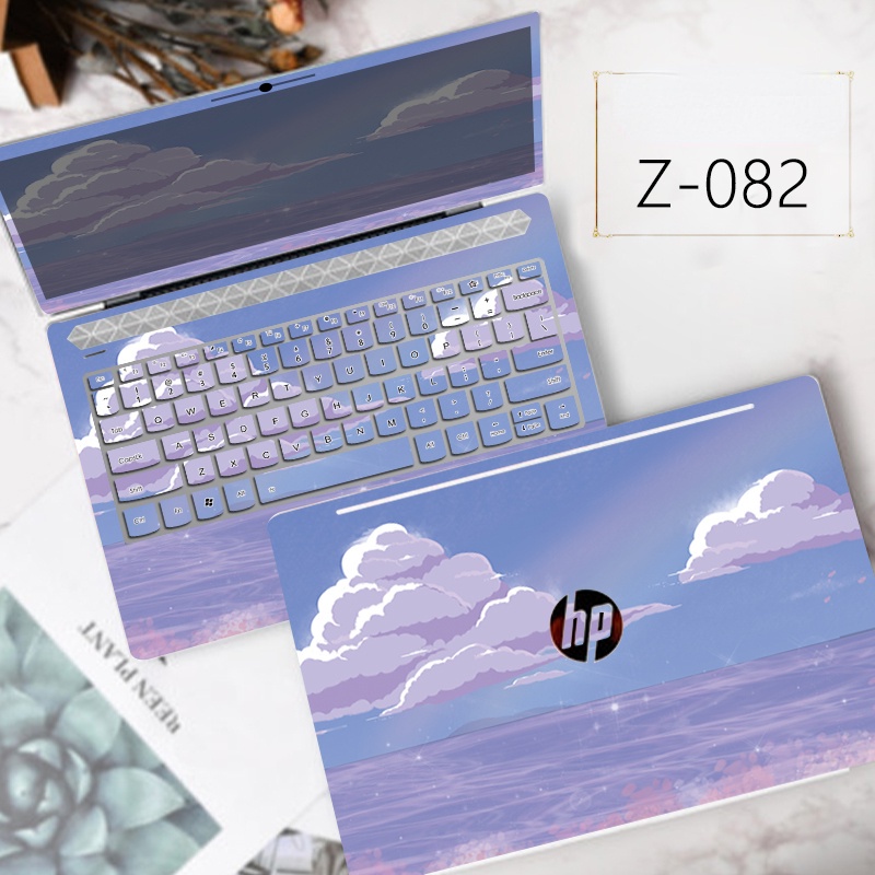 สติกเกอร์ฟิล์ม PVC กันน้ํา สามชิ้น สําหรับโน้ตบุ๊ก HP Zhan X 14 นิ้ว EliteBook 840 G8 G5 G4 G3 G2 G1 14 นิ้ว