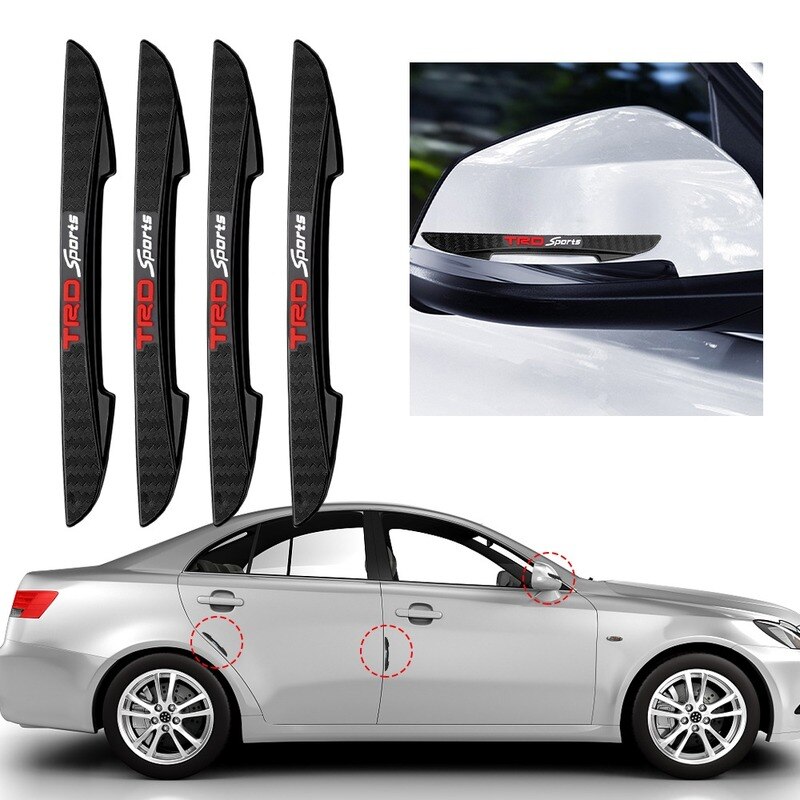 ยางกันกระแทก # แผ่นกันกระแทก​ ประตูรถ 1 ชุด​ 4 อัน 4Pcs Car Door Anti-Collision Strip Rearview Mirror Protection Sticker For Toyota TRD Wish Vios Unser Avanza Rush

<p>“><center></p>
<h4></h4>
<p><p><font color=