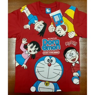 เสื้อคอกลม DORAEMON  A CAT-TYPE ROBOT