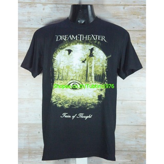 เสื้อยืดผ้าฝ้ายพรีเมี่ยมเสื้อวง DREAM THEATER เสื้อยืดแฟชั่นวงดนตรี เสื้อวินเทจ ดรีมเธียเตอร์ DTR510