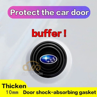 สติกเกอร์ติดรถประตูรถแผ่นกันเสียงปะเก็นดูดซับแรงกระแทก Car Stickers Car door Soundproof Patch Shock absorption Gasket For Subaru Legacy Outback Forester Impreza WRX BRZ Subaru XV