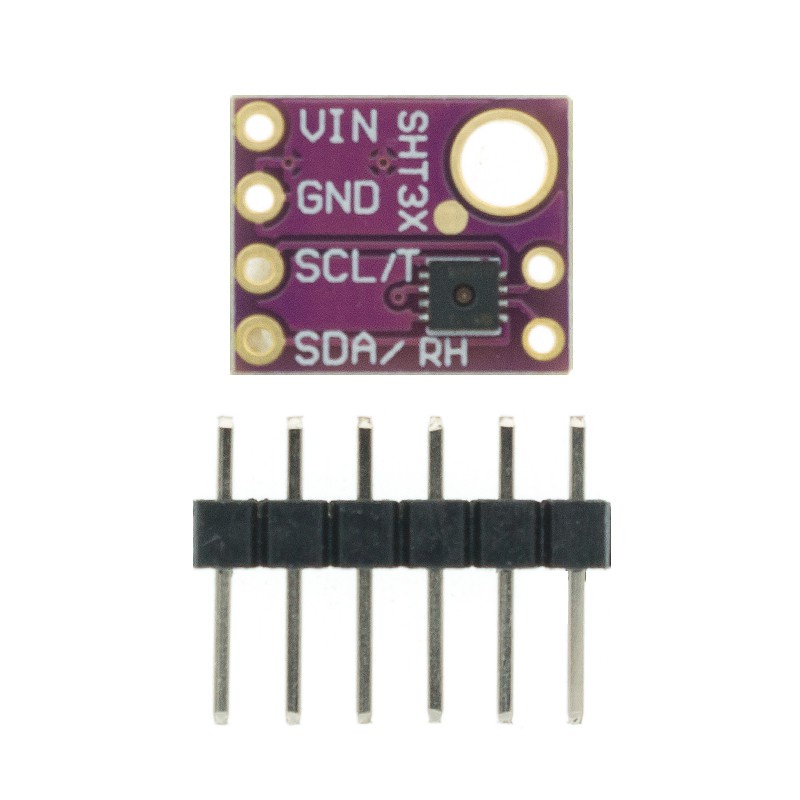 SHT31 อุณหภูมิ SHT31-D ความชื้นเซนเซอร์โมดูล Microcontroller IIC I2C Breakout Weather 3V 5V Complian