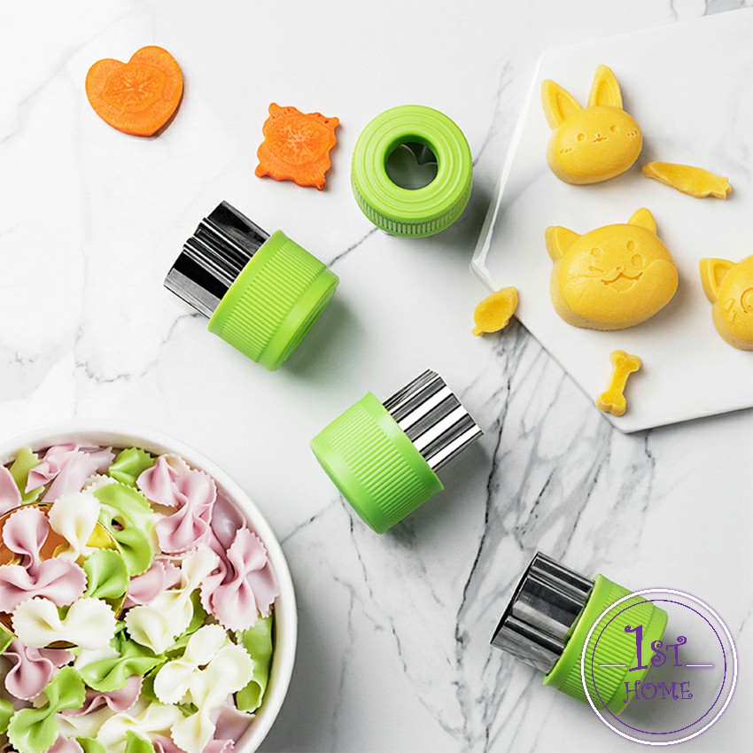 พิมพ์กดผักผลไม้ กดคุ้กกี้  แม่พิมพ์ทำขนม แม่พิมพ์กดผัก  Biscuit embossing mold - รูปที่ 2