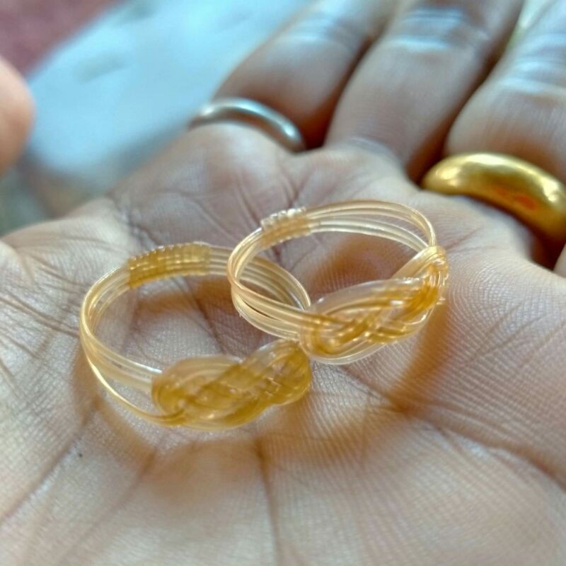 แหวนพิรอดหางช้าง (หางเผือก) แหวนหางช้าง แหวนพิรอด แหวนขนหางช้าง