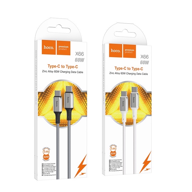 สายชาร์จHOCO X66 USB  1m