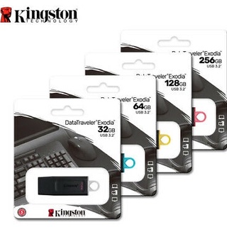 พร้อมส่ง ของแท้ Flash Drive Kingston 32 / 64 / 128 GB DataTraveler Exodia USB 3.2 Flash Drive แฟลชไดร์ท