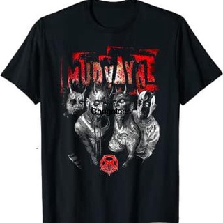 [100% Cotton] เสื้อยืด พิมพ์ลาย Mudvayne Merch Mutatis 1