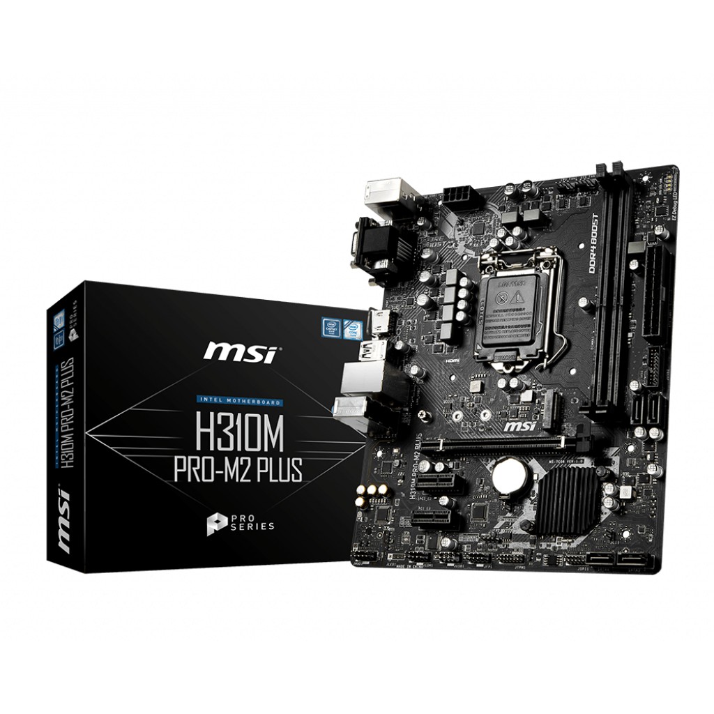 Msi H310m Provh Plus Lga 1151 แป้งฝุ่นอัดแข็ง Shopee Thailand