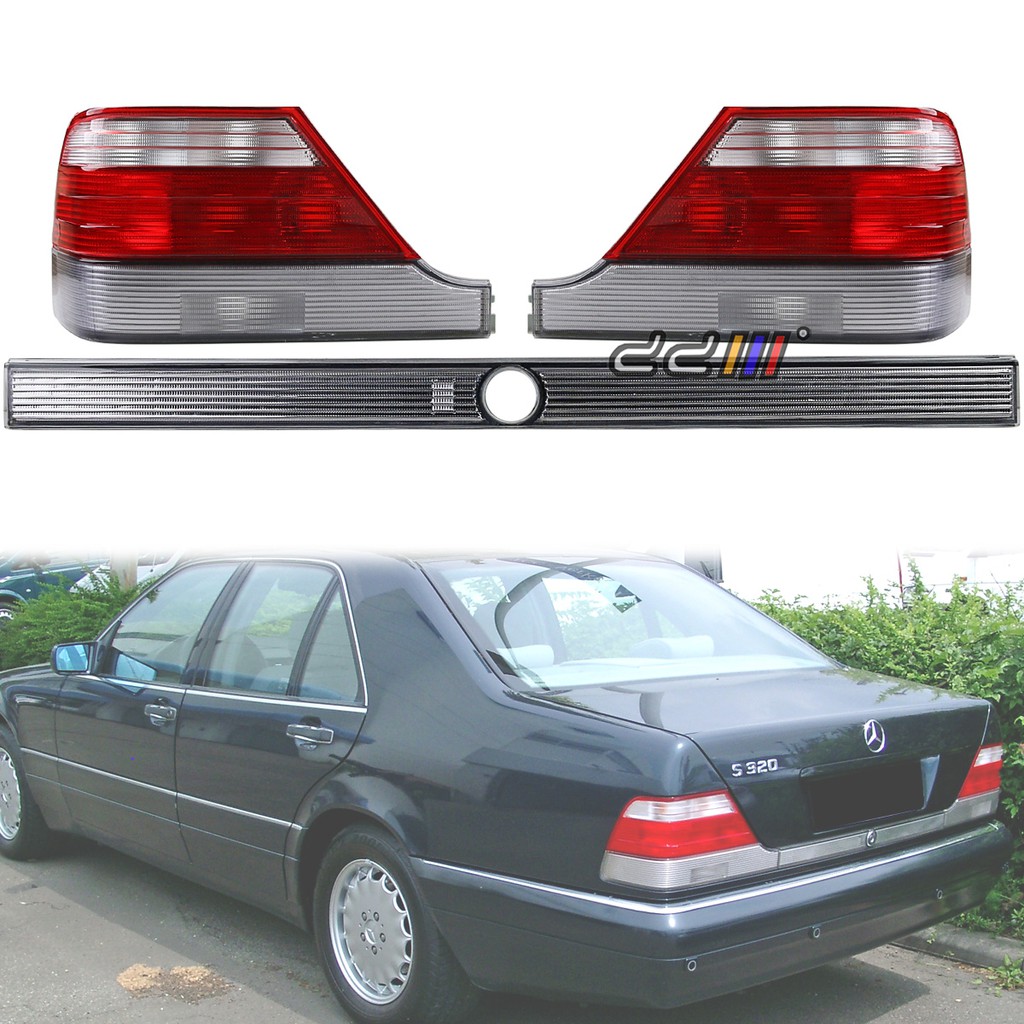 DEPO Belakang Lampu ไฟท้ายด้านหลัง/ไฟท้าย Garnish สําหรับ Mercedes Benz W140 S-Class 1994-1998