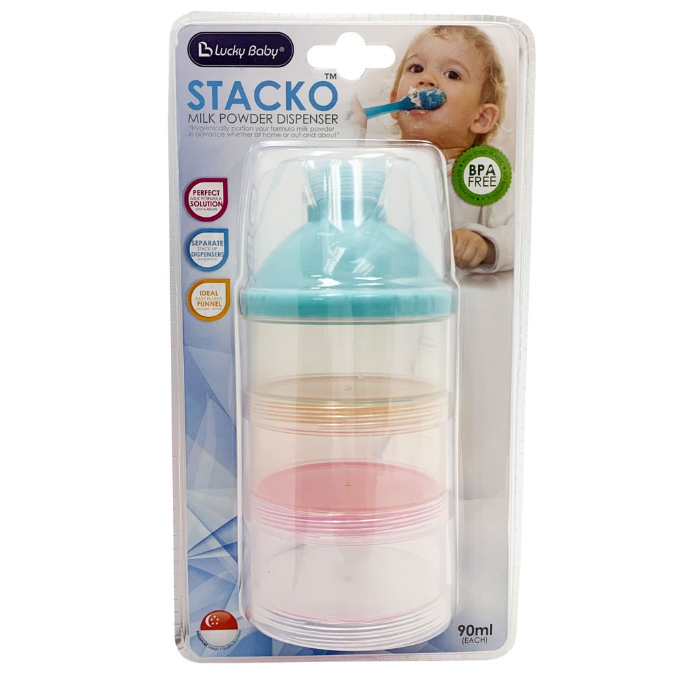 Lucky baby- 9712 STACKOTM MILK POWDER DISPENSER (3 ชั้น)