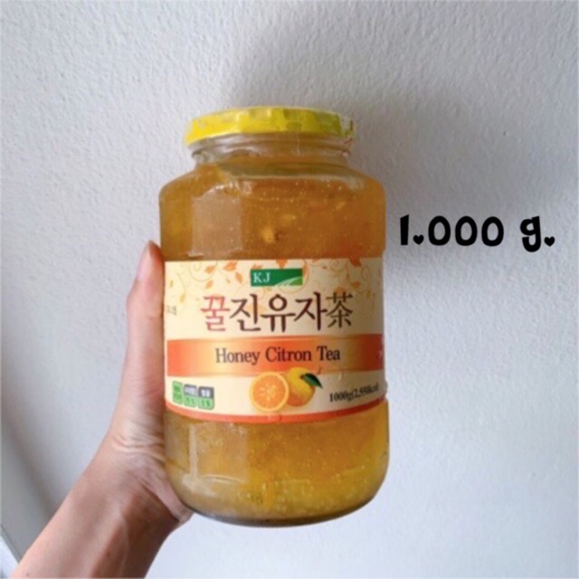 1000g ชาส้มยูสุ แยมส้มยูสุ ชาส้มยูซุ ชาส้มเกาหลี Honey Citron Tea(Yuzu Tea)ส้มยูสุผสมน้ำผึ้ง แบรนด์ 