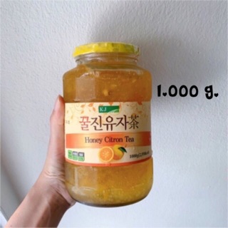 1000g ชาส้มยูสุ แยมส้มยูสุ ชาส้มยูซุ ชาส้มเกาหลี Honey Citron Tea(Yuzu Tea)ส้มยูสุผสมน้ำผึ้ง แบรนด์ Kookje YujaCha