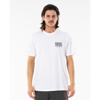 RIP CURL   เสื้อยืด CTERL9 MIND WAVE LOGO TEE A21