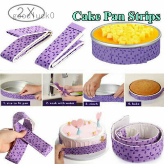 Baking cake mold baking tray protection strap cloth strip.