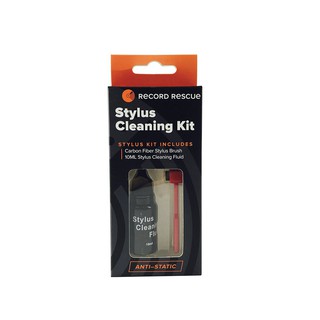 ชุดอุปกรณ์น้ำยาแปรงทำความสะอาดหัวเข็ม Stylus Cleaning Kit - Carbon Fiber Stylus Brush &amp; 10ML Stylus Cleaning Fluid