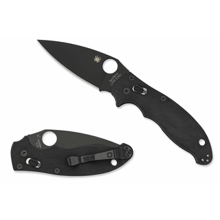 มีดพับ Spyderco Manix 2 Folding Knife Black Plain S30V Blade, G10 Handles (C101GPBBK2)