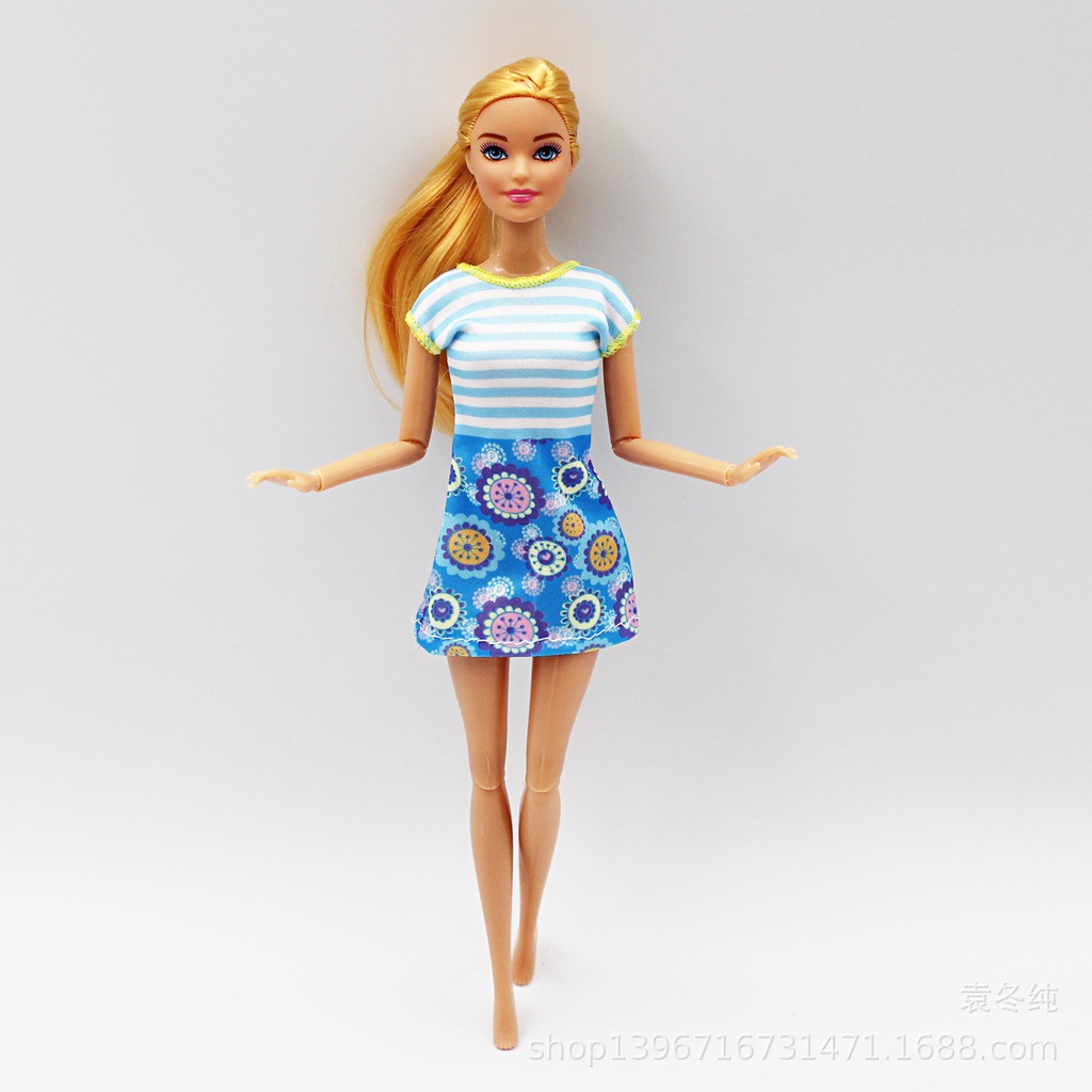 [DIY] เสื้อผ้าตุ๊กตาบาร์บี้ 30 ซม. ชุดแฟชั่น กระโปรงเปิดประทุน หลายเสื้อผ้า ของเล่นเด็กผู้หญิง - รูปที่ 6