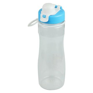 Water Bottles &amp; Coolers ขวดน้ำพลาสติกทรงBODY JCJ 0.69 ลิตร ฝาจุกสีฟ้า เพื่อการจัดเก็บที่เป็นระเบียบ และหยิบใช้งานสะดวก