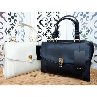  กระเป๋า ZARA  City Bag With Padlock