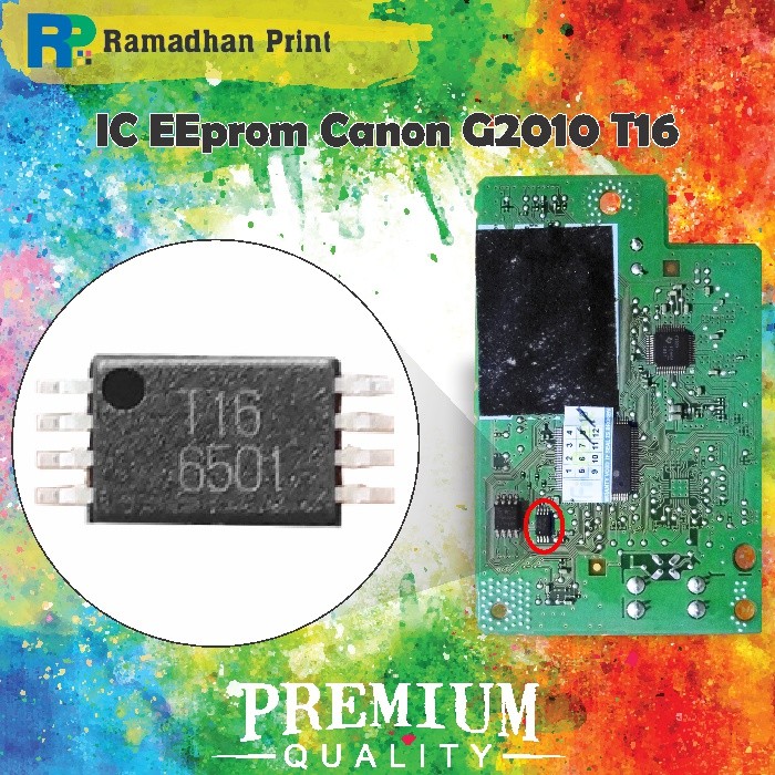 เครื่องพิมพ์ IC Eprom Eprom Canon G2010 IC รีเซ็ตเคาน์เตอร์ G2010
