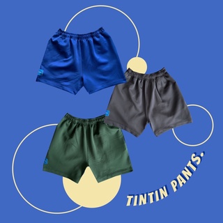 The CRACKER l TinTin Pants กางเกงขาสั้น ผ้ากีฬา สวมใส่สบาย