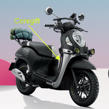 กันชนบังลมหน้า Honda Scoopy i ปี 2021-2024 แท้ (อ่านข้อมูลที่แจ้งไปก่อน เพิ่มความรู้ง่ายๆนะคะ)