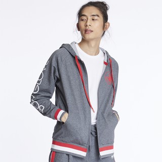 BODY GLOVE Mens SC Cooltex Hoodie เสื้อฮู้ด ผู้ชาย สีเทาเข้ม-21