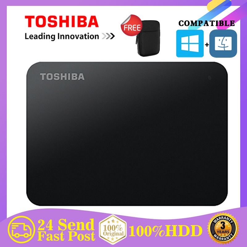 Authentic ！Toshiba 2TB 500GB 1TB External HDD USB3.0 HDD 2.5" Desktop Laptop Hard Drive Disk External Hard Drive