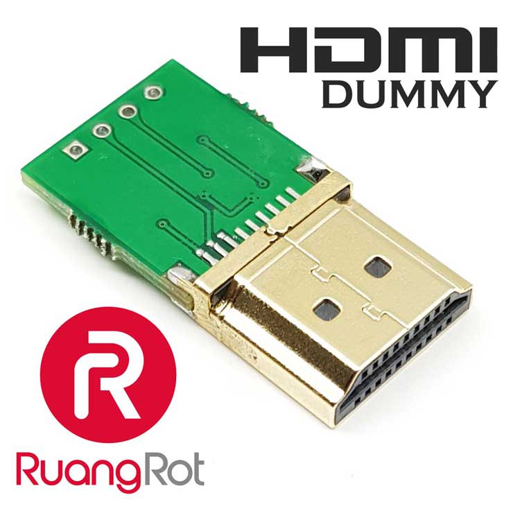 HDMI DUMMY เปลือย (สีเขียว) Shopee Thailand