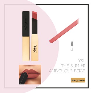 YSL Rouge Pur Couture The Slim Leather-Matte Lipstick 2.2g.