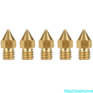 10pcs 3D Printer Brass Nozzle Heads MK8 Extruder Print Heads Replacement for CR 10