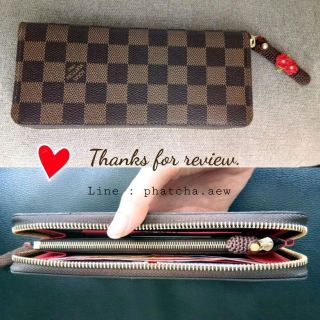 ไหมหุ้มซิป lv clemence wallet​ (พร้อมส่ง)​