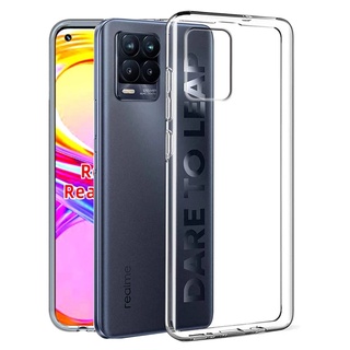 เคสใส TPU กันกระแทก สำหรับ Realme 11 Pro+ 10 9 9i 8 7 6 5 X7 X2 X50 GT Neo 3 3T 2 Pro XT Q 7i 6i 5i 5s GT2 Pro Plus 5G 4G