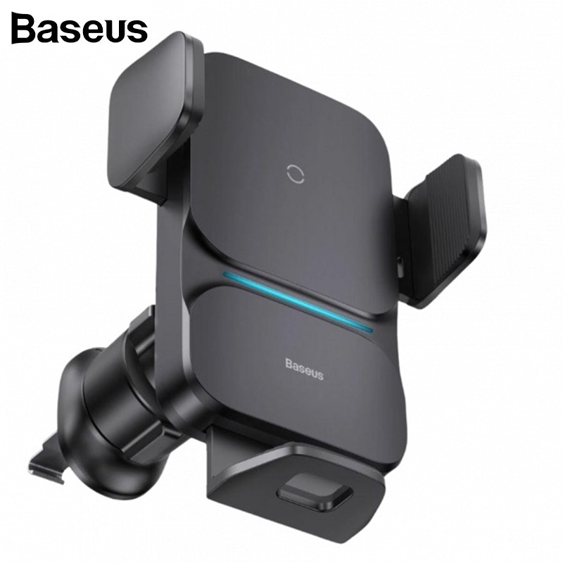 Baseus wireless charger ที่จับมือถือ ที่วางโทรศัพท์ในรถยนต์ แท่นชาร์จไร้สาย ชาร์จไร้สายได้ ที่วางมือถือแม่เหล็ก