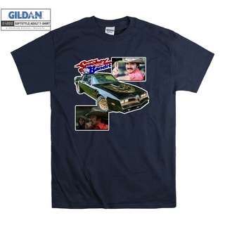 เสื้อยืดผ้าฝ้ายพิมพ์ลายขายดี เสื้อยืด ผ้าฝ้าย พิมพ์ลาย Pontiac Smokey the Bandit Burt คุณภาพสูง