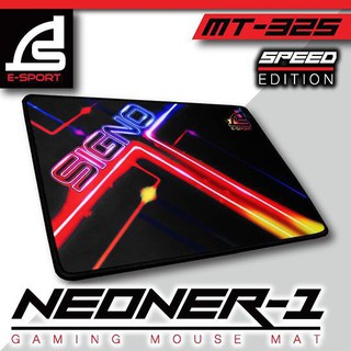 MOUSE PAD (เมาส์แพด) SIGNO GAMING SPEED NEONER-1 MT-325